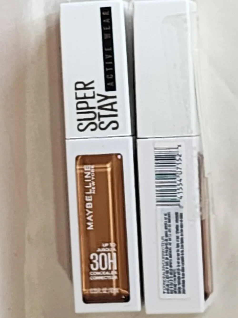 Maybelline New York Super Stay Active Wear 30H Concealer .33fl oz. Color #42 2CT